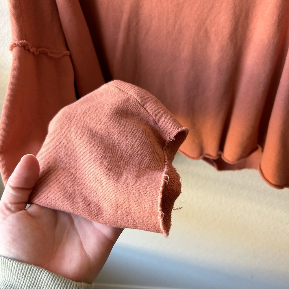 Aerie Open-Back Sweatshirt - Picture 3 of 11